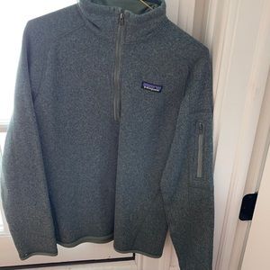 Women’s size L army green quarter zip